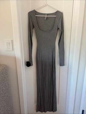 skims shine jersey long dress CandiceNicole on LTK